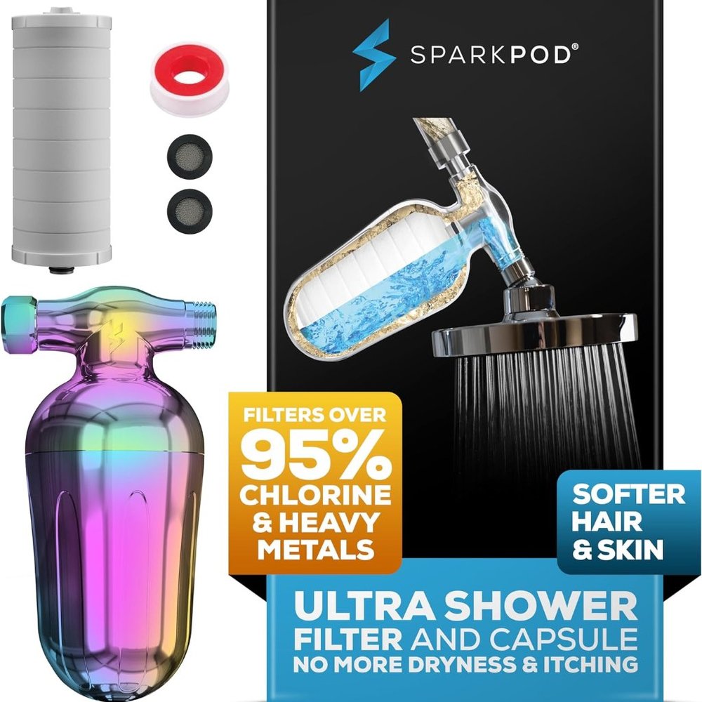 Revitalize Your Shower Experience with SparkPod Ultra Shower Filter